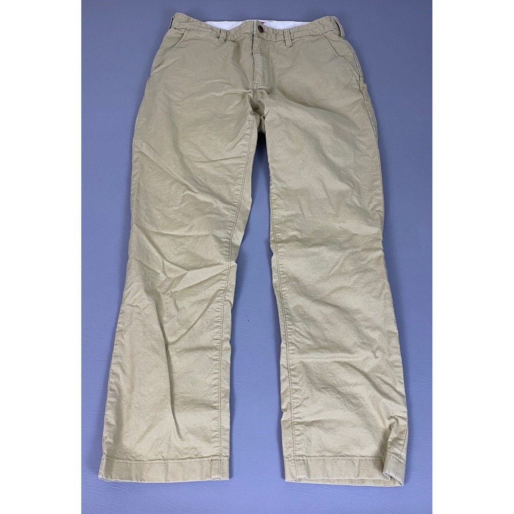 Best Made Co Pants Men's Size 31x30 Tan Khaki Straight Leg Cotton Twill Chino